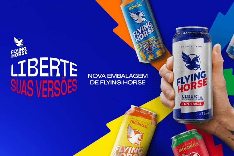 Flying Horse faz rebranding, aposta em identidade visual moderna e lança novos sabores