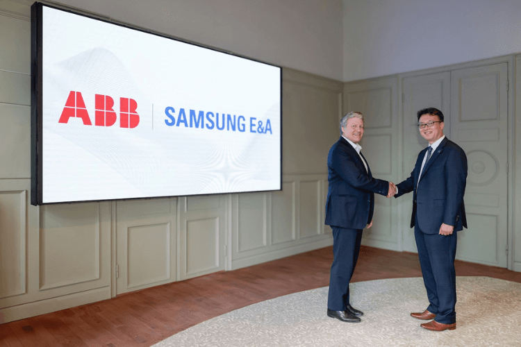 ABB Robótica e SAMSUNG E&A firmam parceria em construção de fábricas automatizadas