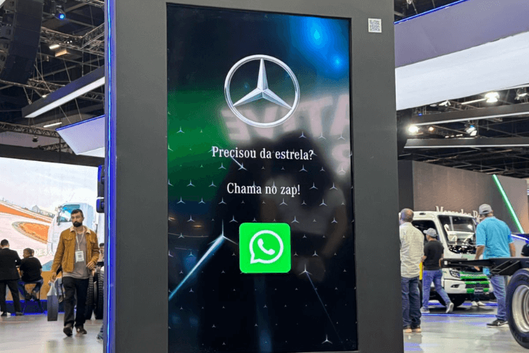 Mercedes-Benz amplia atendimento com novo canal via WhatsApp