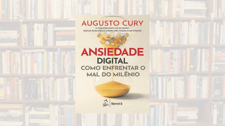 Augusto Cury lança livro sobre os impactos da ansiedade digital na saúde mental