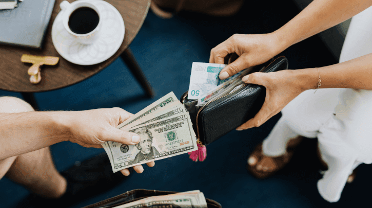 pagamentos em viagens