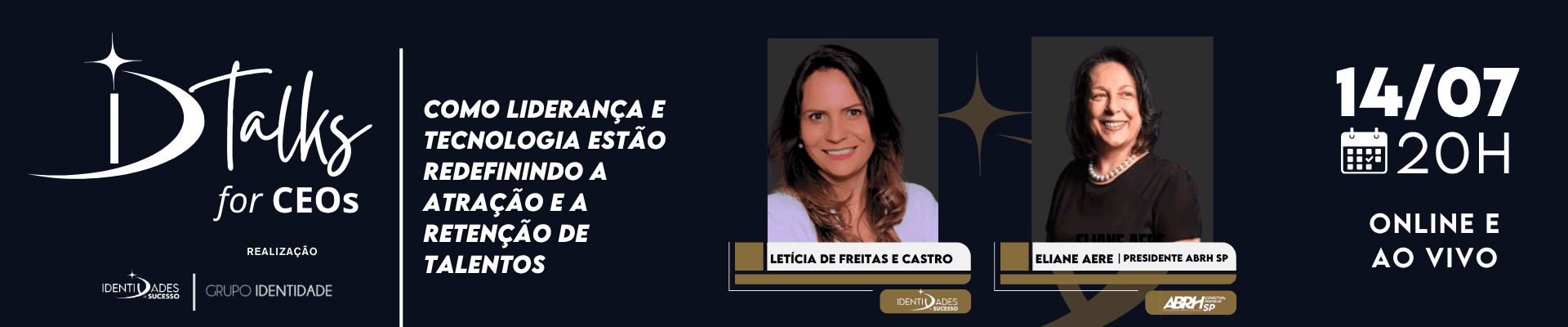 BANNER-ID-TALKS-ELIANE-AERE-ABRH-SP IDENTIDADES DE SUCESSO