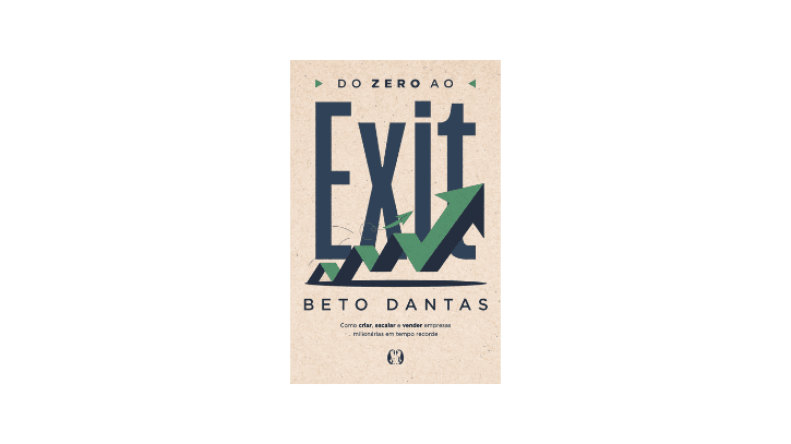 Capa do livro Do Zero ao Exit, de Beto Dantas